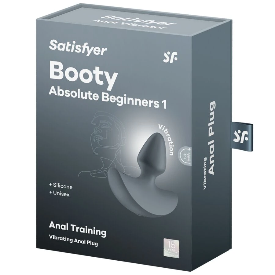 SATISFYER - VIBRATORE ANALE PER PRINCIPIANTI ASSOLUTI CON 1